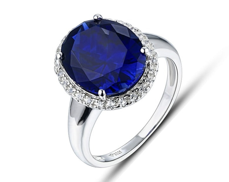 Anillo de plata de ley 925 con cambio de color, variedad de zultanita