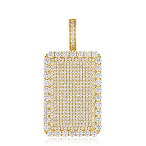 Moissanite Classic Pendants in 925 sterling Silver