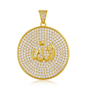 Moissanite Classic Pendants in 925 sterling Silver
