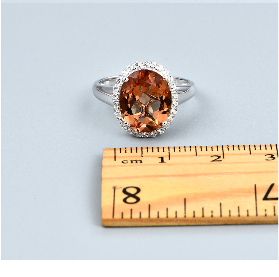 Zultanit-Varietät, 925 Sterling Silber Ring Farbwechsel