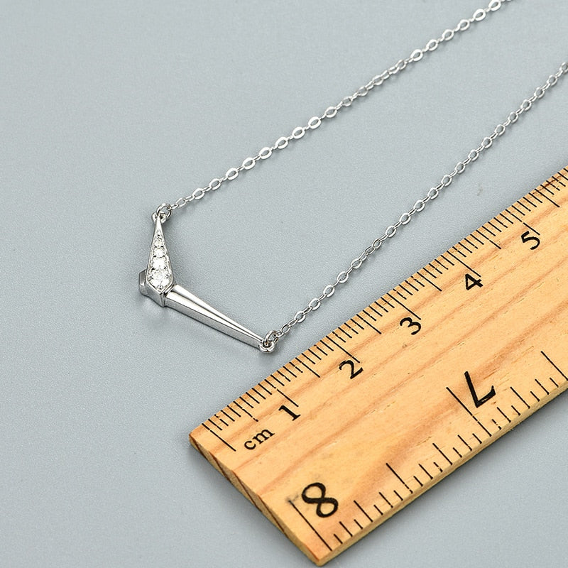 White/Rose or Yellow Moissanite 0.5-1 ct Necklace in 925 Sterling