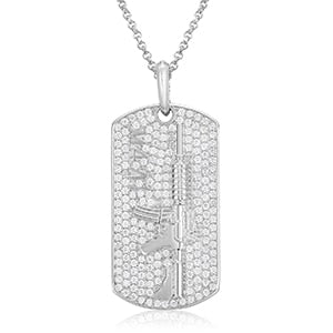 Klassische Moissanit-Anhänger aus 925er Sterlingsilber